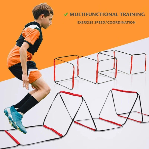 SearchFindOrder Dual-Purpose Soccer Training Jump Ladder