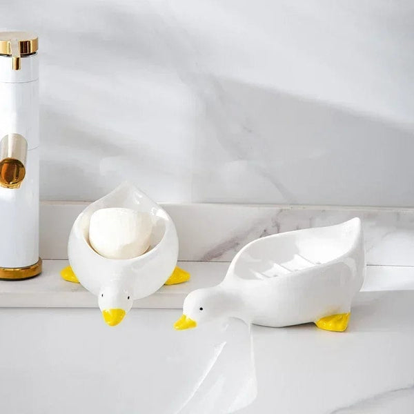 SearchFindOrder Duck Shape Soap Box