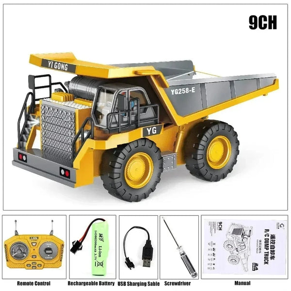 SearchFindOrder Dump Truck Remote Control Excavator Dump Truck