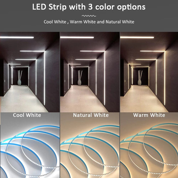 SearchFindOrder Dynamic Flow Wireless LED Strip Kit 10M/15M 24V DC, WS2811 2835SMD, 120Leds/M, IP30