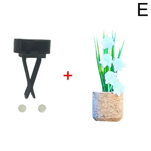SearchFindOrder E 3D Artificial Plants Shape Innovative Car Fragrance Sculpt
