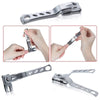 SearchFindOrder Effortless Rotary 360° Stainless Steel Nail Clippers Trimmer for Fingernails & Toenails