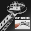 SearchFindOrder Effortless Rotary 360° Stainless Steel Nail Clippers Trimmer for Fingernails & Toenails