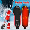 SearchFindOrder Electric Insoles 2100mAh Rechargeable Remote Control Foot Warmer