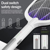 SearchFindOrder Electro Buzz Pro 3000V Rechargeable Mosquito Zapper and Insect Swatter