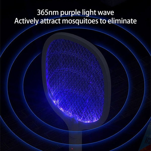 SearchFindOrder Electro Buzz Pro 3000V Rechargeable Mosquito Zapper and Insect Swatter