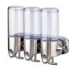 SearchFindOrder Electroplated 3 Stainless Steel Wall-Mounted Soap Dispenser