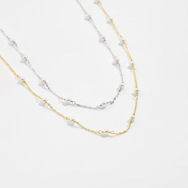 SearchFindOrder Elegant Pearl Necklace