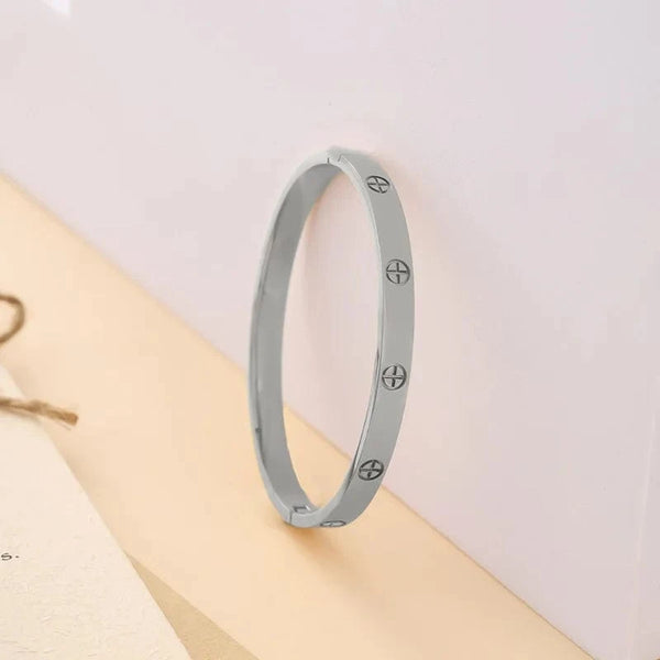 SearchFindOrder European Cross Pattern Bracelet