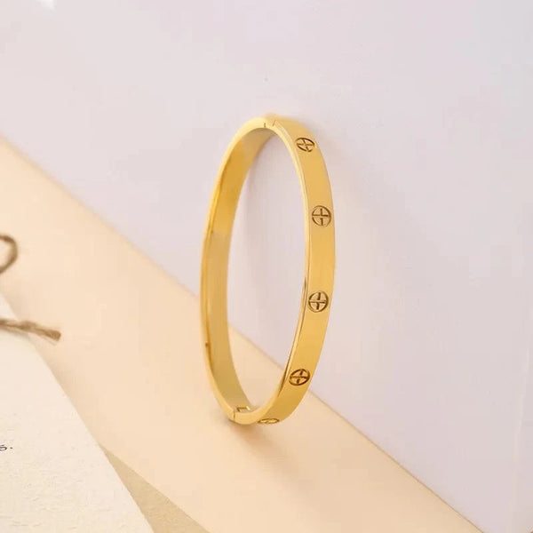 SearchFindOrder European Cross Pattern Bracelet