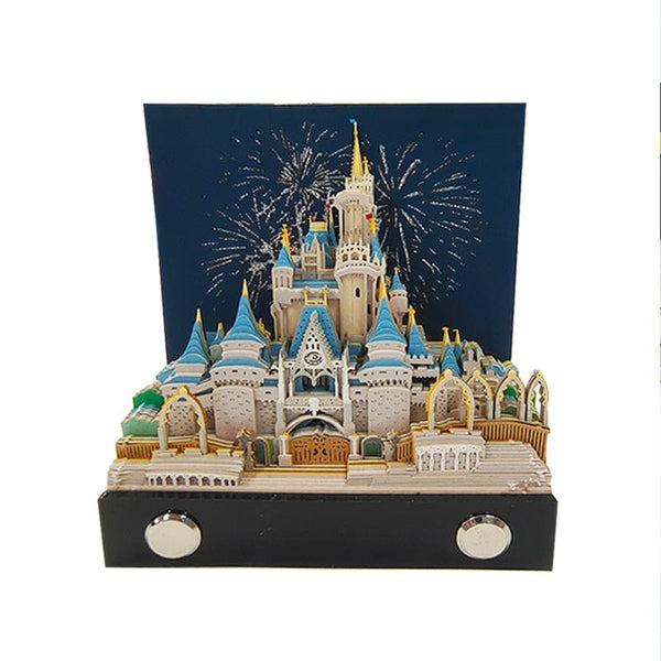 SearchFindOrder Fairy castle / China 3D Memo Block Calendar