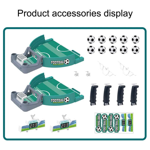 SearchFindOrder Family Fun Kick Off Portable Soccer Table for Kids' Interactive Play and Outdoor Parties
