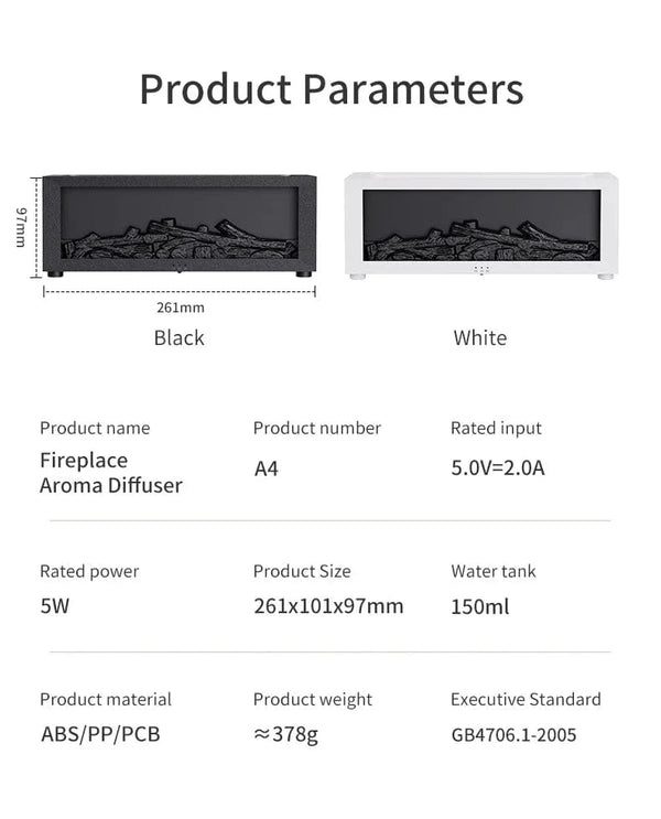 SearchFindOrder Fireplace Aroma Diffuser