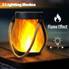 SearchFindOrder Flame (1pc) Outdoor Flame Solar Garden Lantern