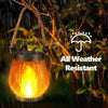 SearchFindOrder Flame (1pc) Outdoor Flame Solar Garden Lantern