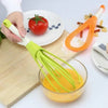 SearchFindOrder Flexible Silicone Twist and Fold Whisk
