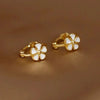 SearchFindOrder Flower Hoop Earings