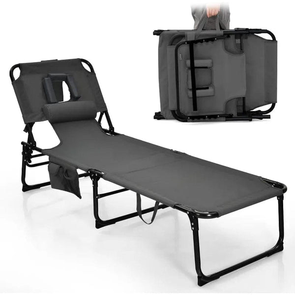 SearchFindOrder Folding Adjustable Lounge Chair