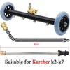 SearchFindOrder for Karcher k2-k7 16 Inch Electric Car Chassis Washer 5000 PSI High-Pressure Cleaner with 2 Extension Rods