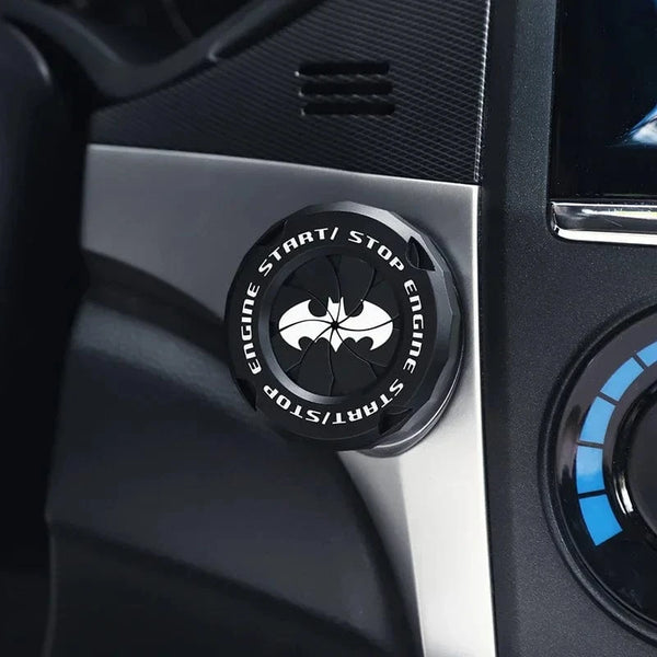 SearchFindOrder Full Black One-Key Engine Start/Stop Button Cover