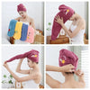SearchFindOrder Gentle Lock Luxe Premium Microfiber Towel & Shower Cap Set for Effortless Hair Care