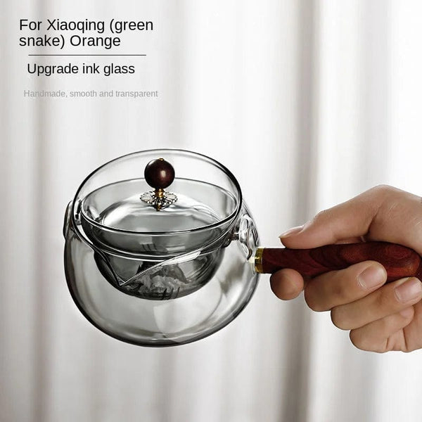 SearchFindOrder Glass Heat-Resistnat Teapot