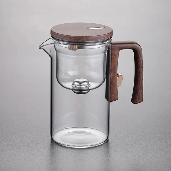SearchFindOrder Glass Tea Pot Kettle Infuser