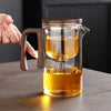 SearchFindOrder Glass Tea Pot Kettle Infuser