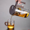 SearchFindOrder Glass Tea Pot Kettle Infuser