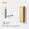 SearchFindOrder Gold-B Hidden Stainless Steel Folding Wall Hook