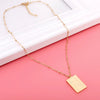SearchFindOrder Gold Heart Pendant Necklace