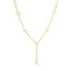 SearchFindOrder Gold Long Star Necklace