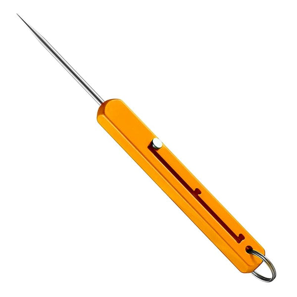 SearchFindOrder Gold Titan Pick Portable Titanium EDC Retractable Toothpick