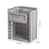 SearchFindOrder Gray Kitchen Hanging Foldable Trash Can