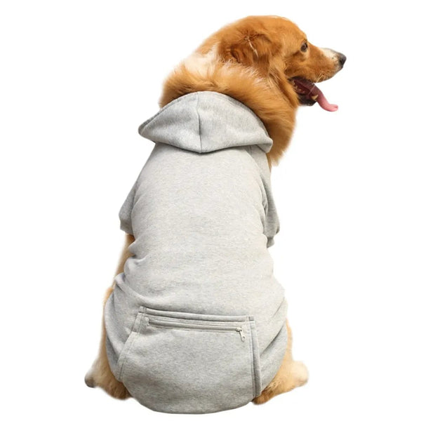 SearchFindOrder GRAY / XS Stylish Hoodie for Small to Medium Dogs