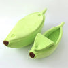 SearchFindOrder Green 1PC / L 65x25x18cm Banana Cat Bed