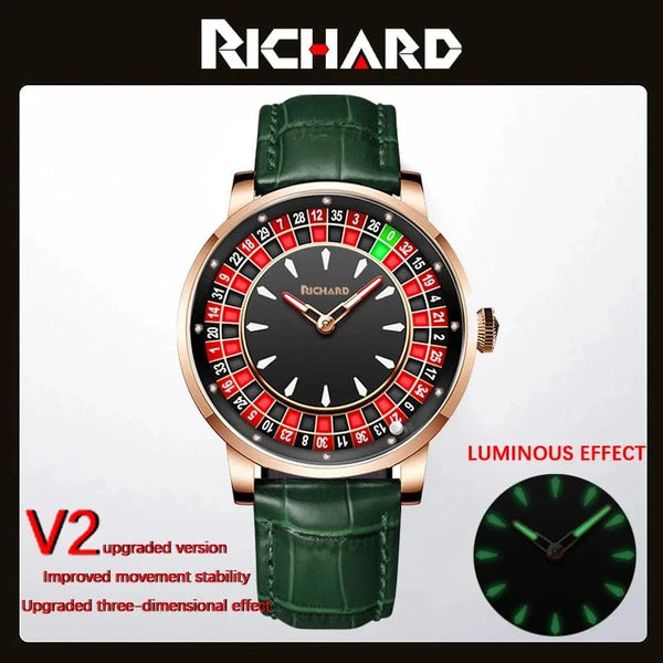 SearchFindOrder GREEN Automatic Mechanical Watch