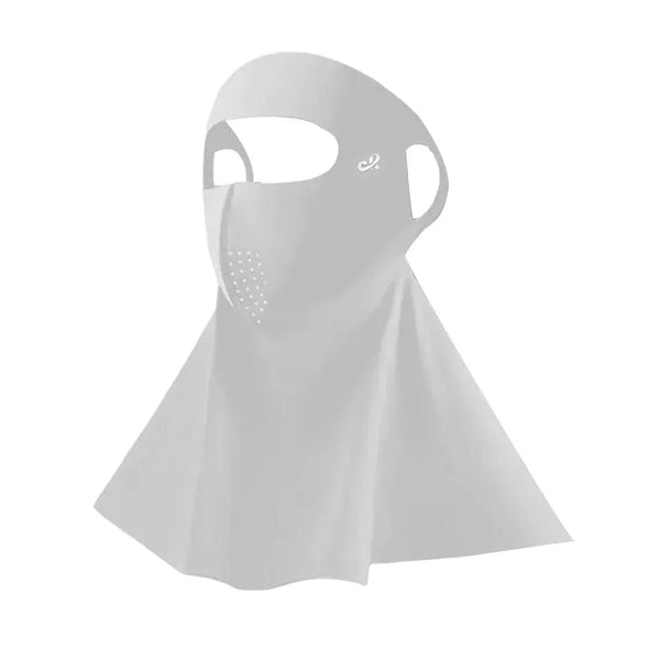 SearchFindOrder Grey 4 Silk Sun Protection Mask
