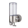 SearchFindOrder Grey base plate 1 Stainless Steel Wall-Mounted Soap Dispenser