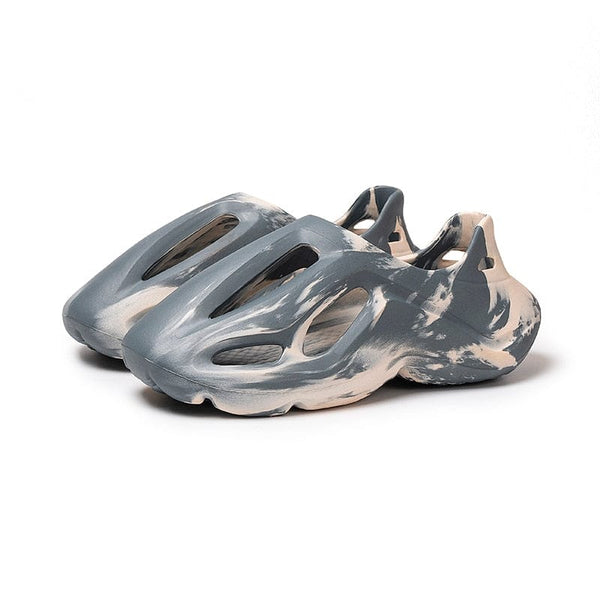 SearchFindOrder Grey E / 36-37(22.5-23cm) Unisex Futuristic Beach Slippers