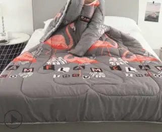 SearchFindOrder Grey flamingo / 120x160cm Wearable Sleeping Blanket