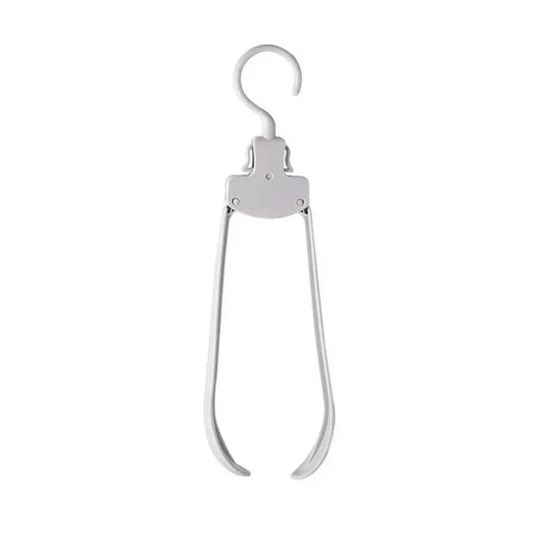 SearchFindOrder Grey Plastic Foldable Clothes Hanger