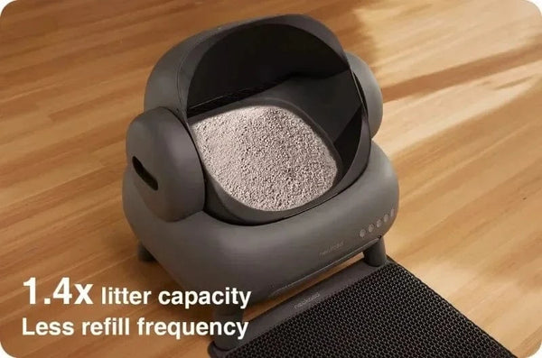 SearchFindOrder Grey with 1 dryer and App Smart Cat Litter Box with Dryer and App