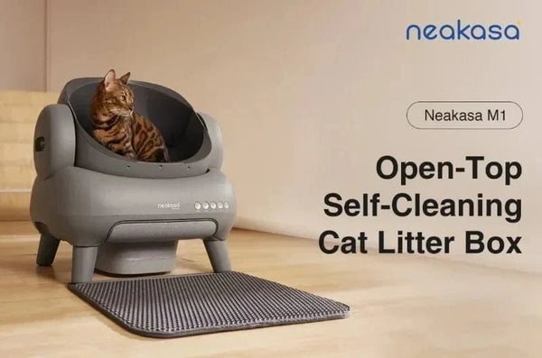 SearchFindOrder Grey with 1 dryer and App Smart Cat Litter Box with Dryer and App