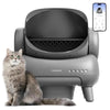SearchFindOrder Grey with 1 dryer and App Smart Cat Litter Box with Dryer and App