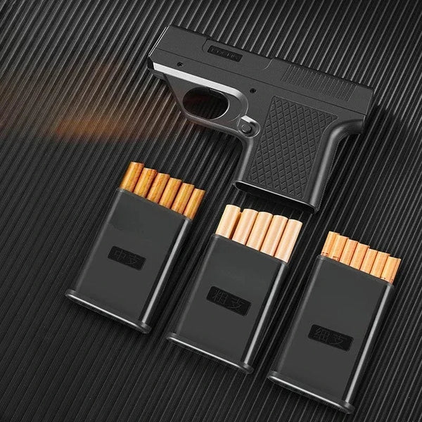 SearchFindOrder Gun Shape Secret Storage Jet Flame Lighter