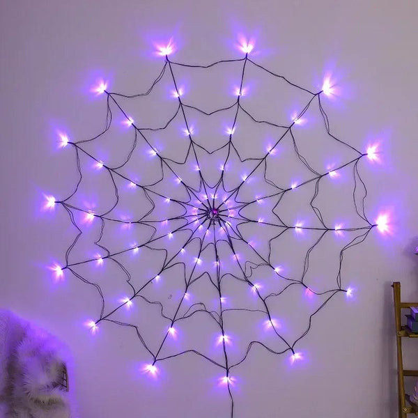 SearchFindOrder Halloween Spider Web Lights Decoration