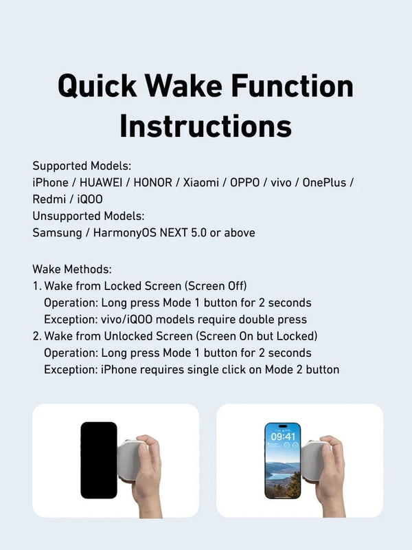 SearchFindOrder Hand Grip Fill light Phone Magnetic Camera Grip with Selfie Ring Light