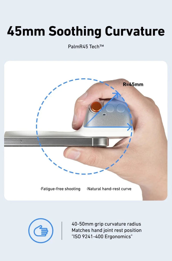 SearchFindOrder Hand Grip Fill light Phone Magnetic Camera Grip with Selfie Ring Light