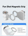SearchFindOrder Hand Grip Fill light Phone Magnetic Camera Grip with Selfie Ring Light